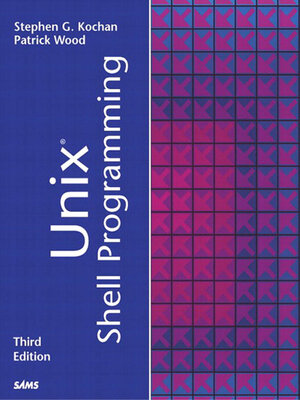 cover image of Unix Shell Programming